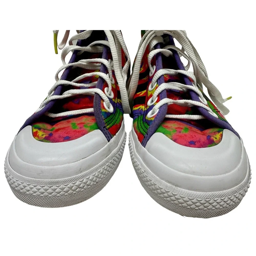 Rare Adidas Originals Nizza Hi RF J‎ Youth 5 Lisa Simpson Sneakers GZ1786